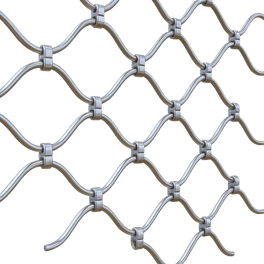 Grille métallique cobra ondulée - Protection robuste à Rennes - DRM