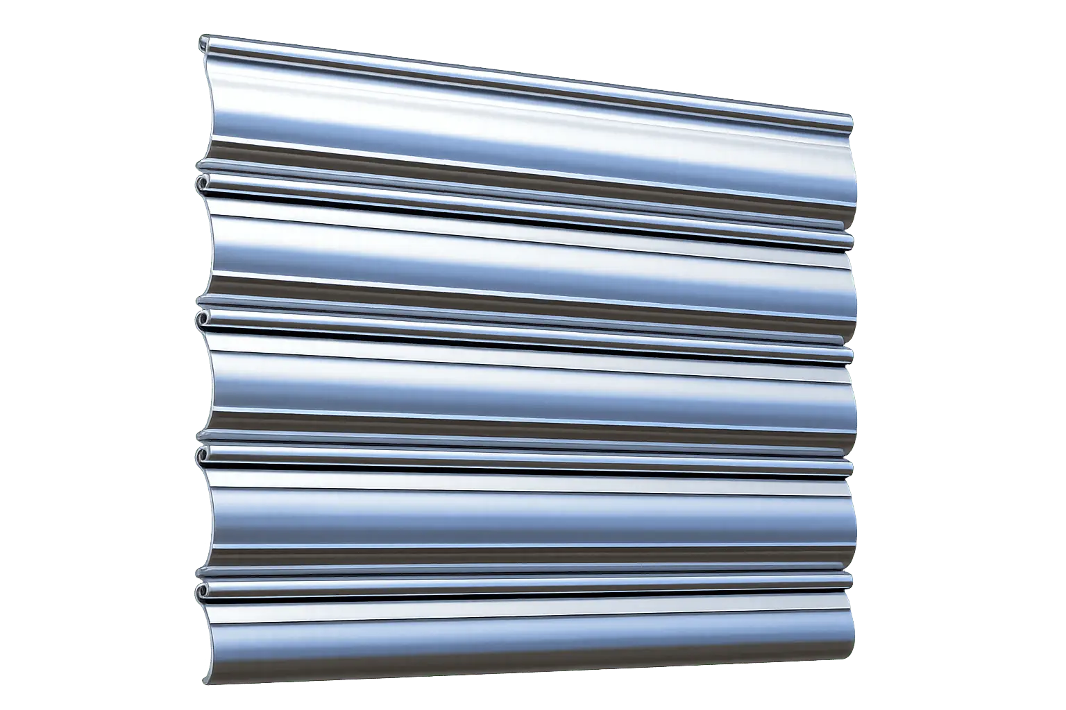 Rideau métallique lames pleines opaques - Sécurité maximale à Rennes - DRM