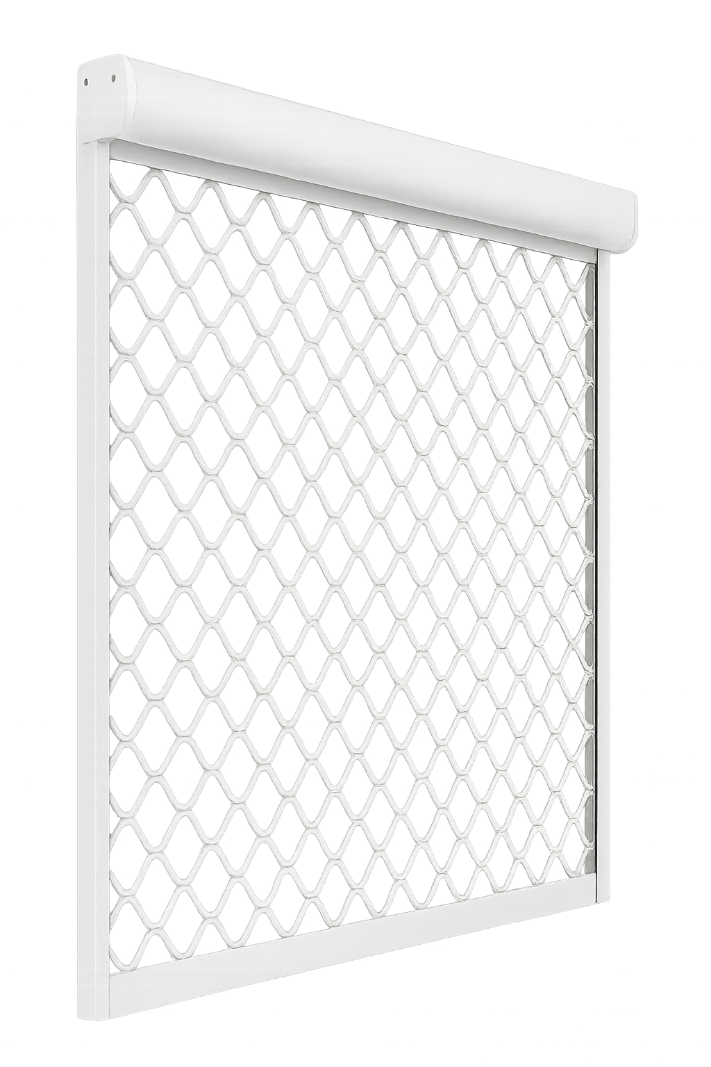 Grille métallique articulée lames cobras - Dépannage rideau métallique à La Chapelle-des-Fougeretz - DRM