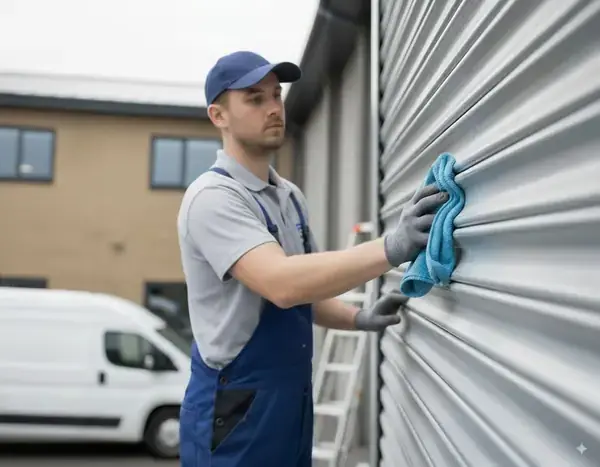 Entretien rideau métallique